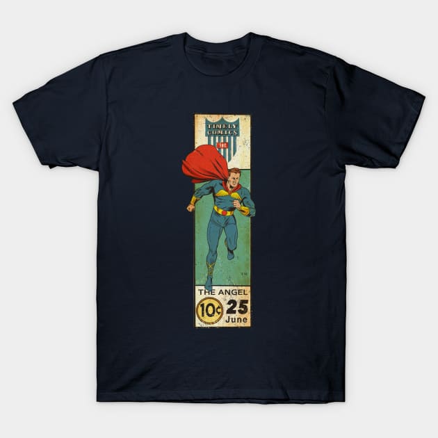 Timely Angel T-Shirt by ThirteenthFloor